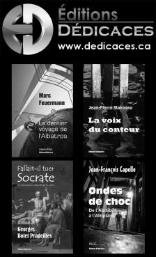 Publicité des Éditions Dédicaces dans le programme de Expozine 2011